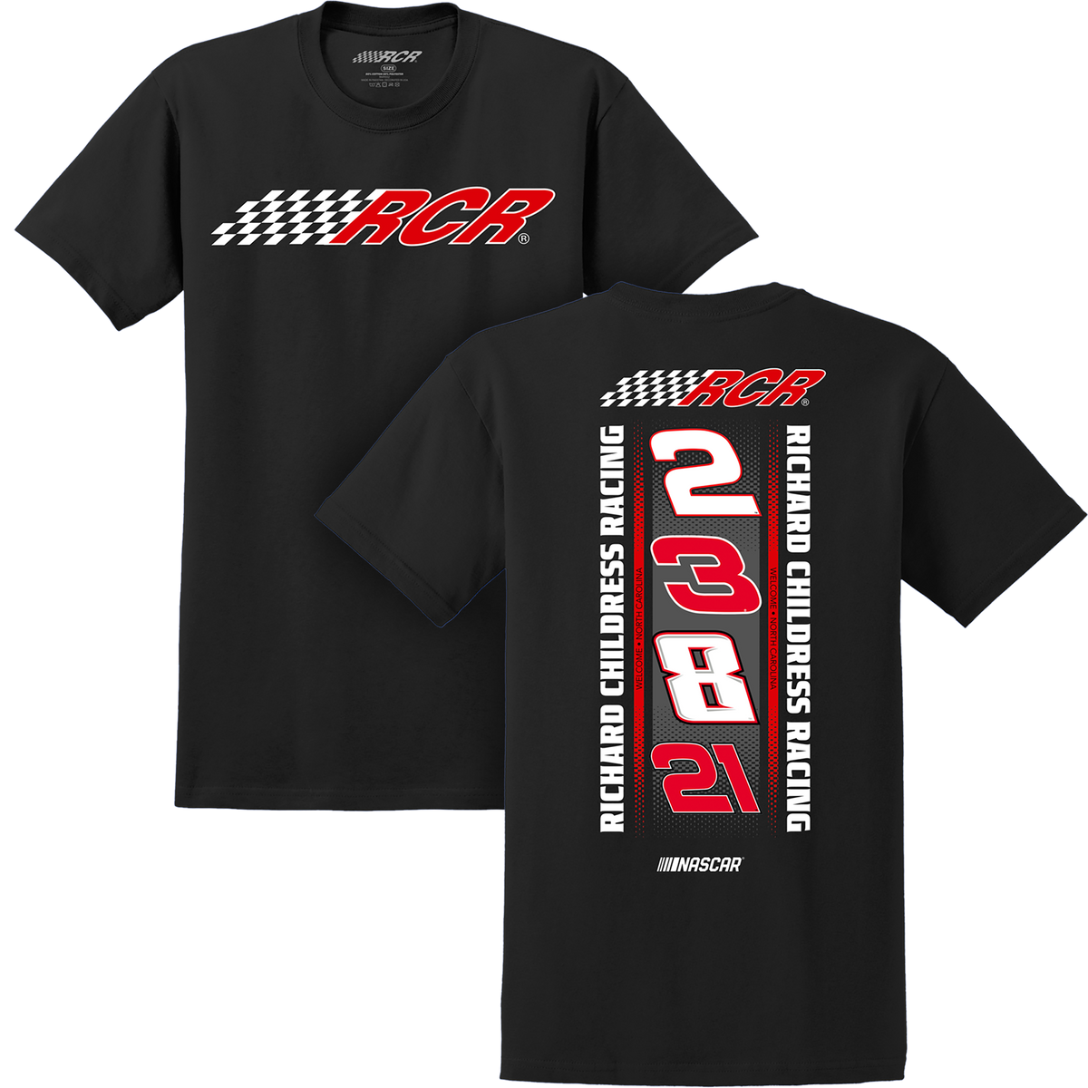 RCR All Number Adult Tee Black – RCR Museum & Team Store