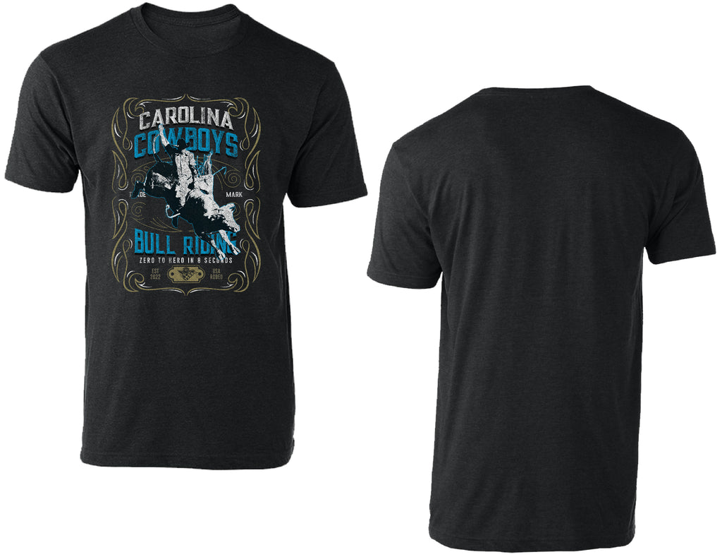 Carolina Cowboys Tee Shirt - AFCMerch