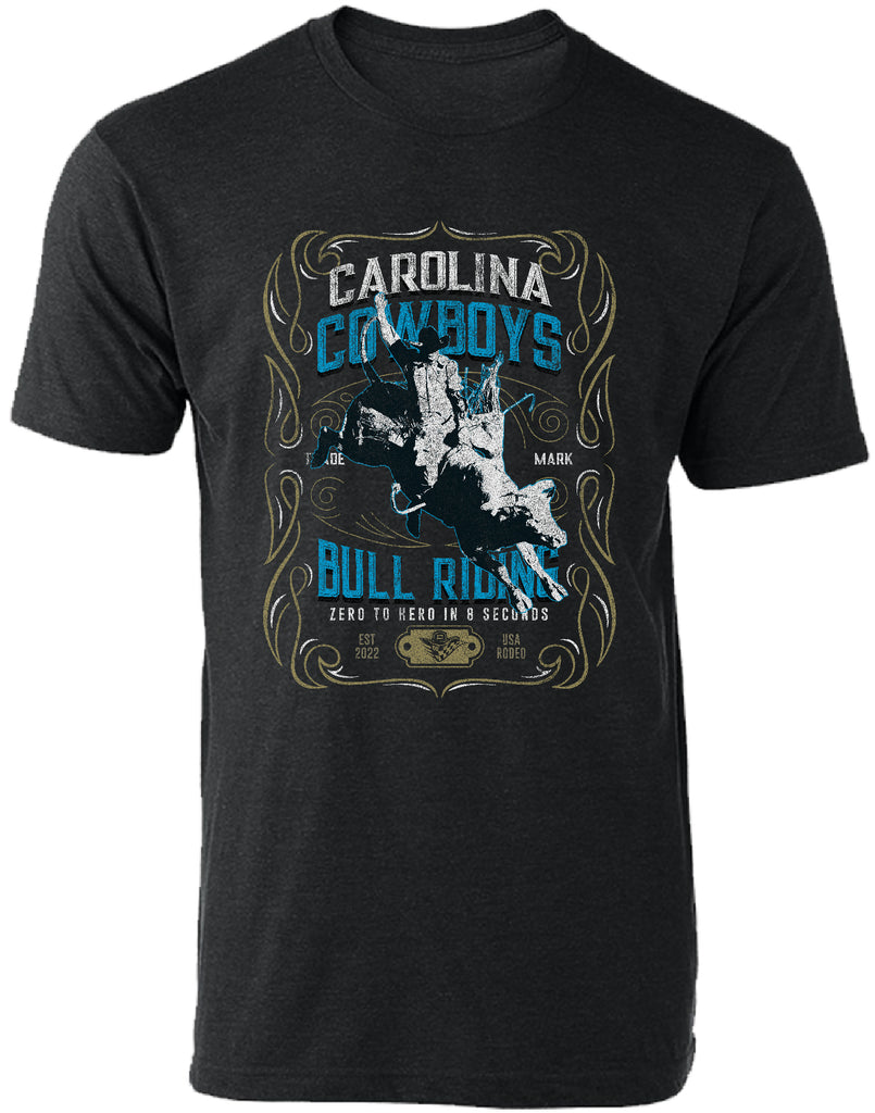 Carolina Cowboys Tee Shirt - AFCMerch