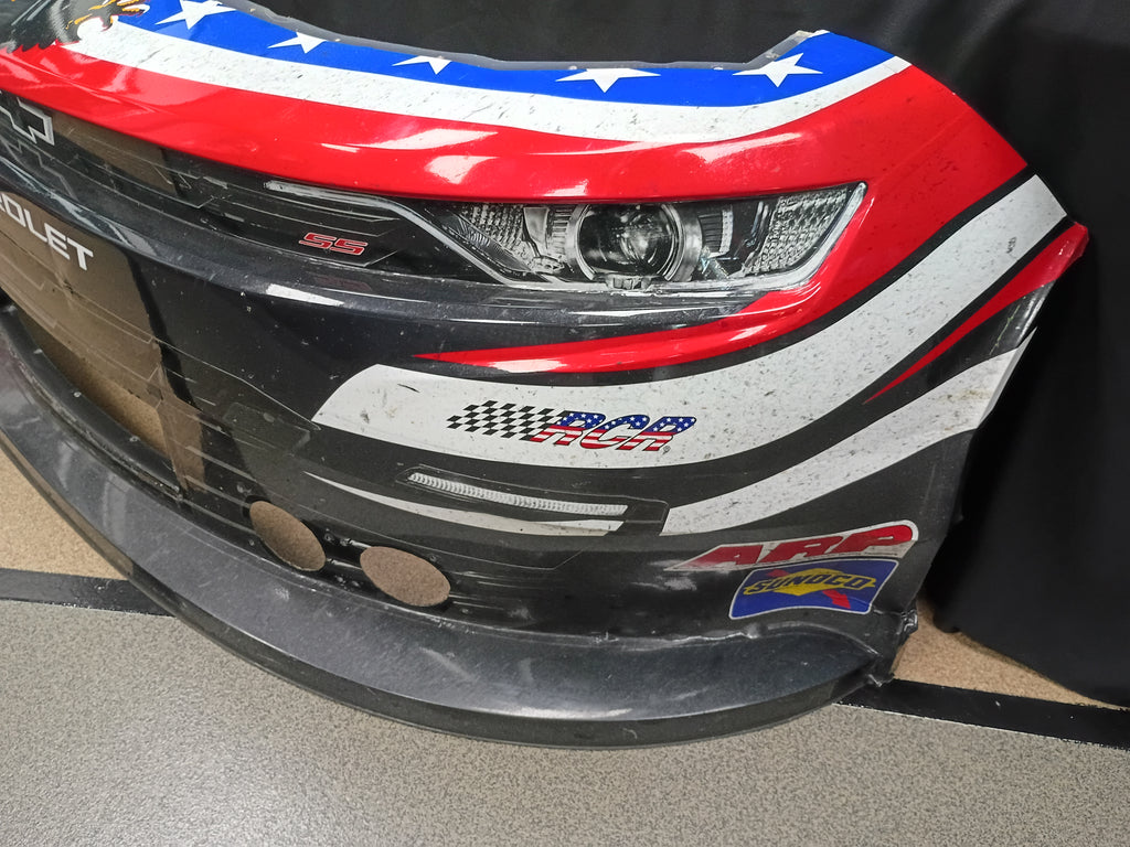 Cleetus McFarland Race-Used Rockingham Front Bumper – RCR Museum & Team ...