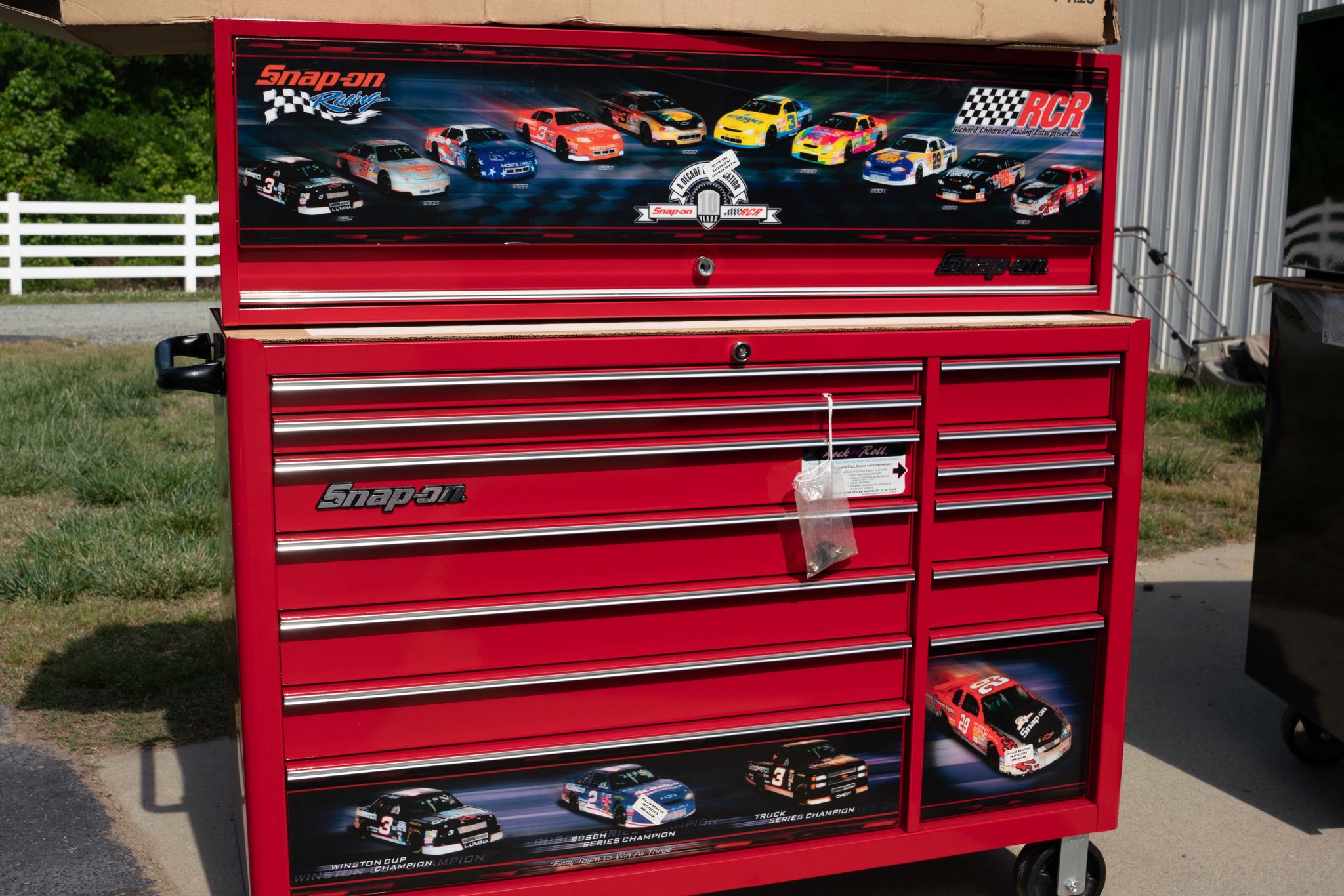 Snap on race box sales