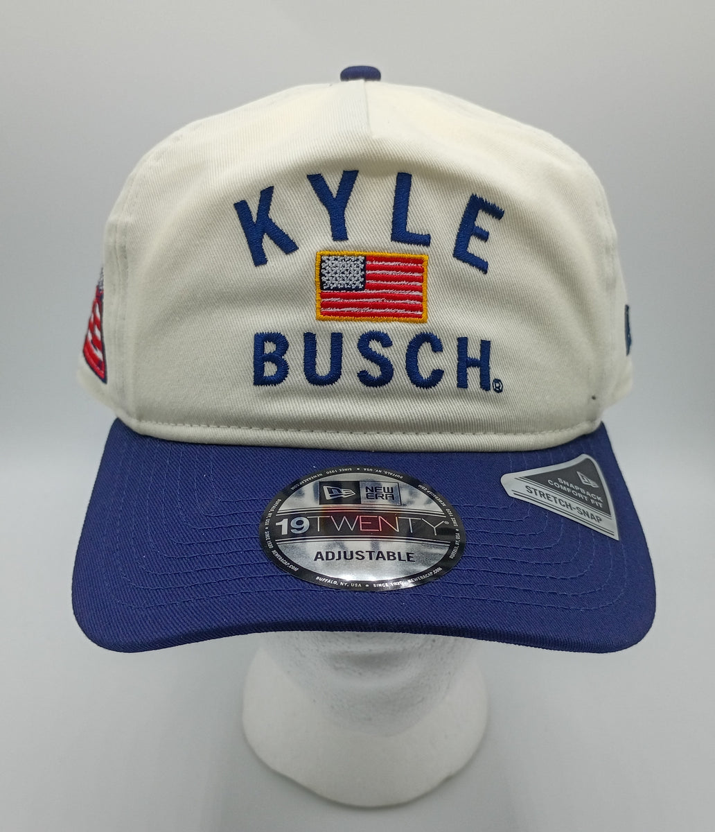 Kyle Busch American Flag No. 8 New Era 1920 Hat – RCR Museum & Team Store