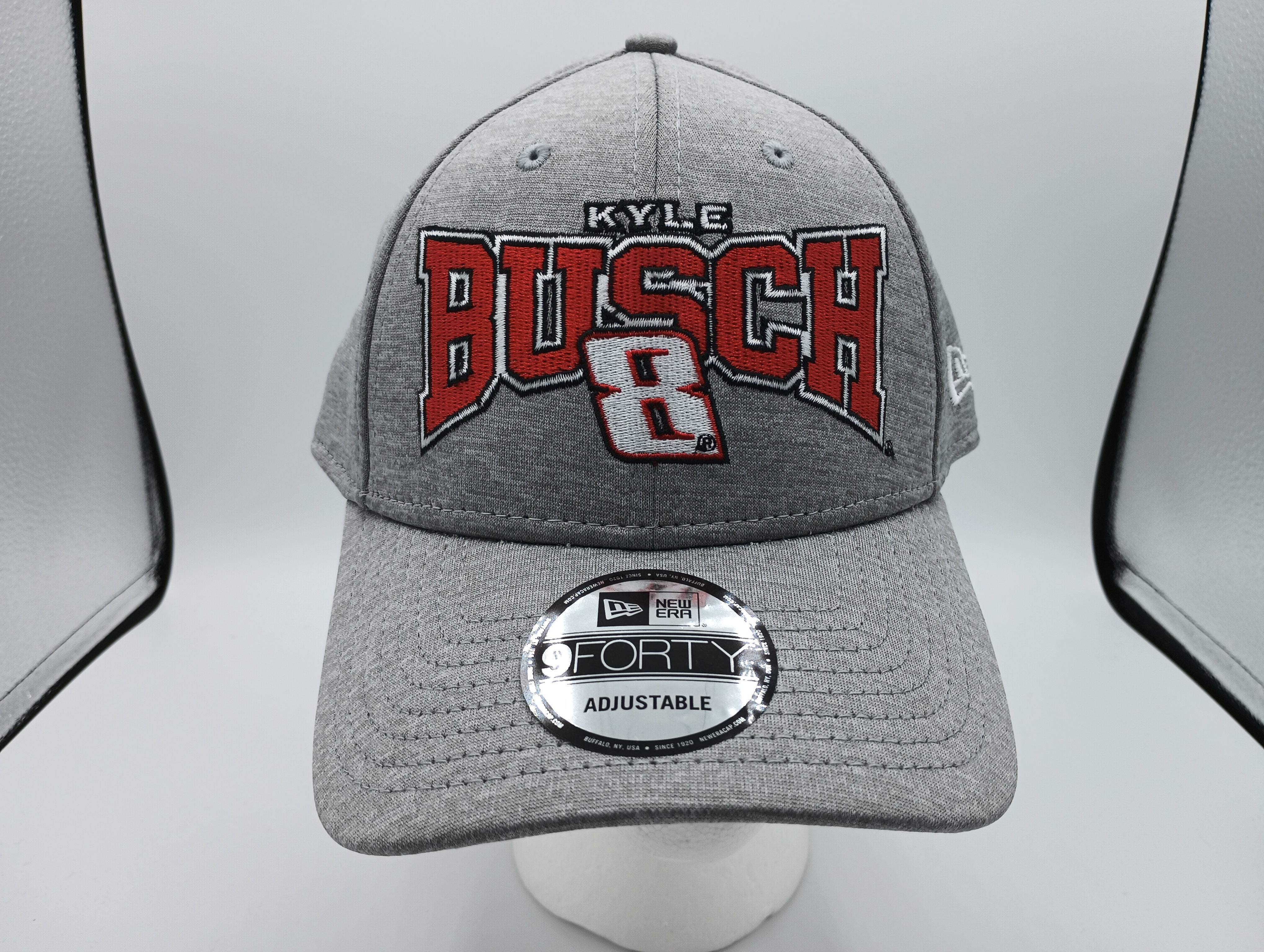 Kyle Busch Heather Gray No. 8 New Era 940 Hat – RCR Museum & Team