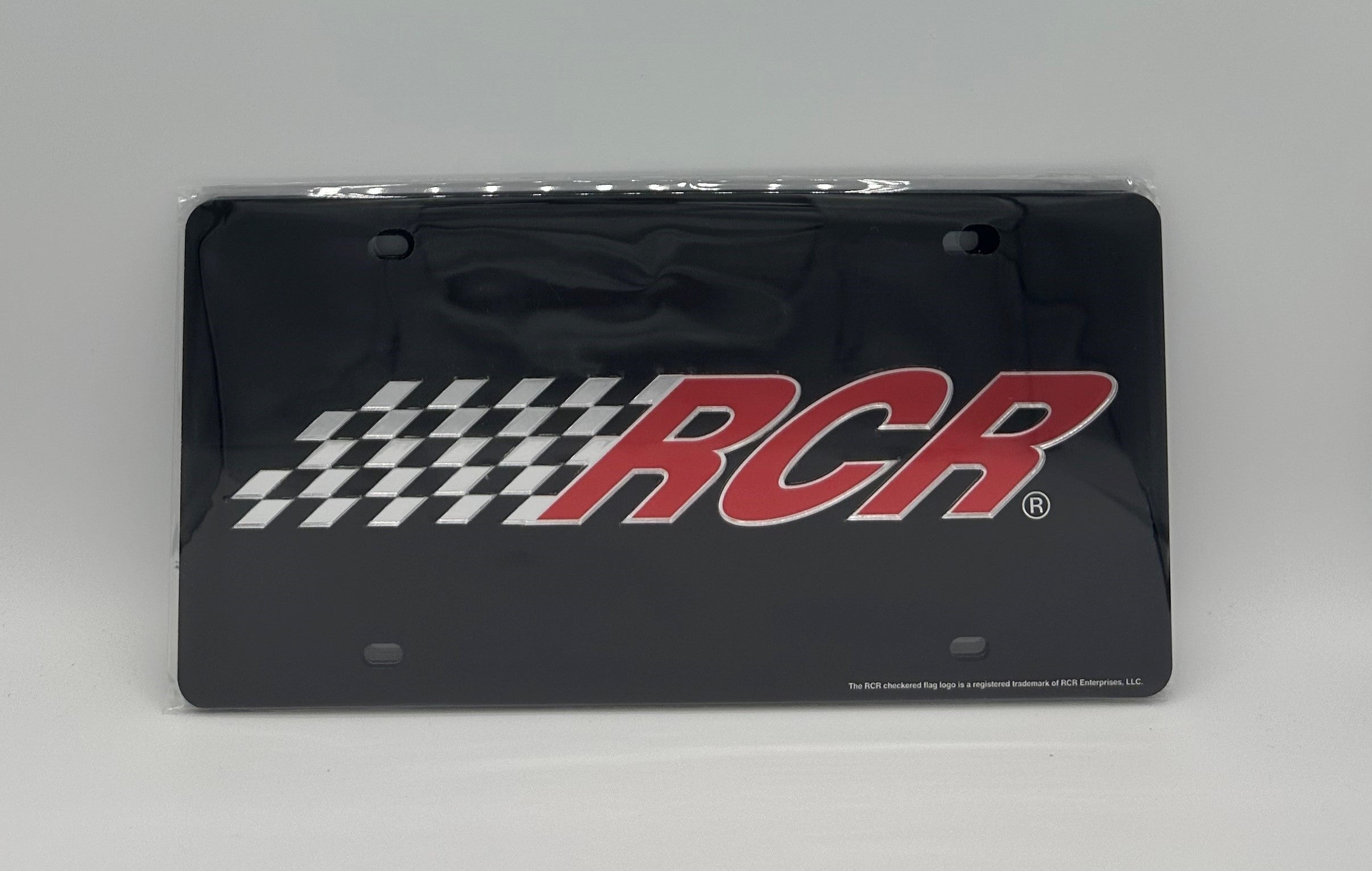 RCR Logo Acrylic License Plate – RCR Museum & Team Store