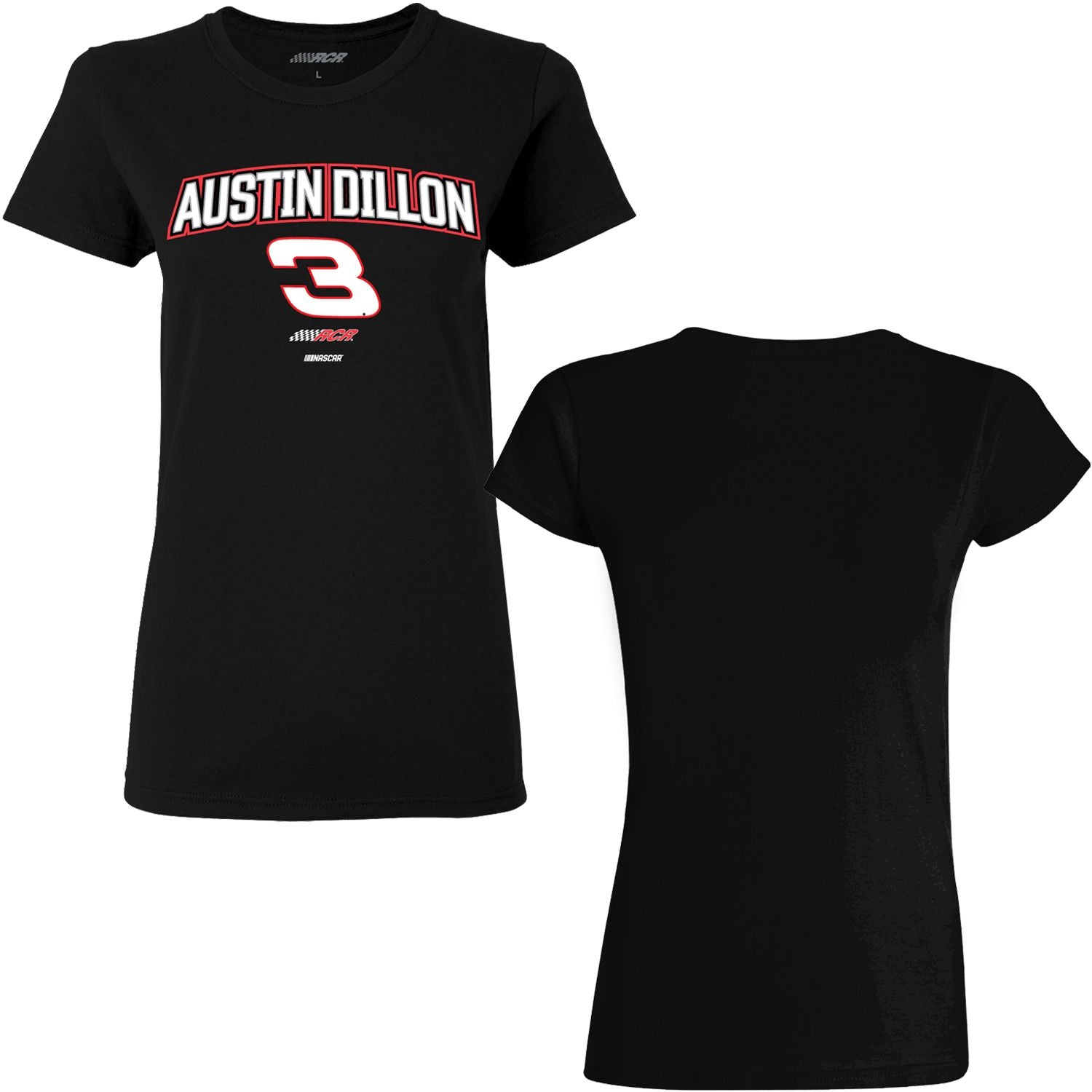 Austin Dillon No. 3 Ladies Tee – RCR Museum & Team Store